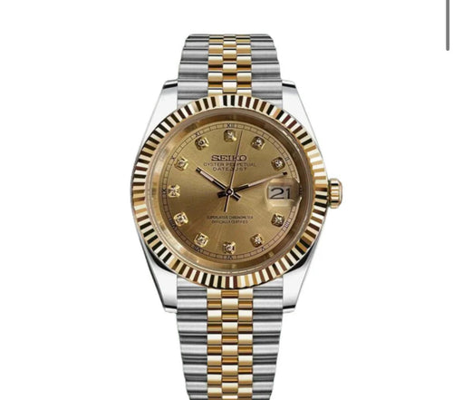 Dame Diamantklokke | Seiko Gullklokke | KLOKKEMODS