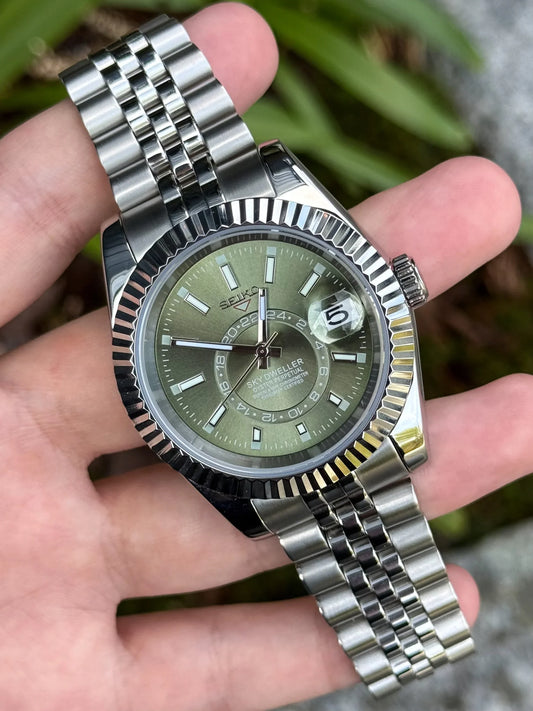 Seikojust | Sky Dweller Mint Green 39mm