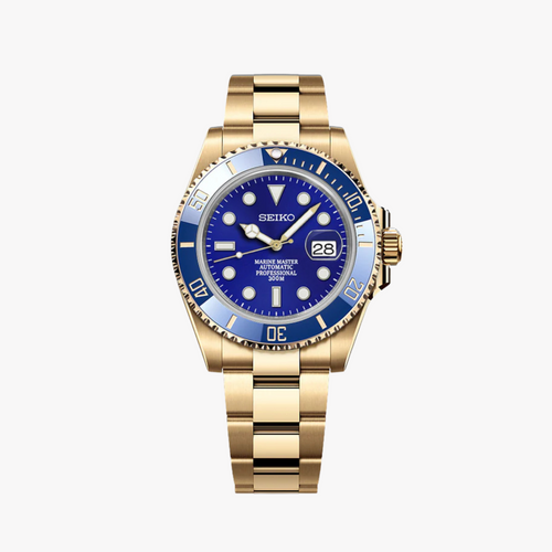 Seikomariner Gold Blue